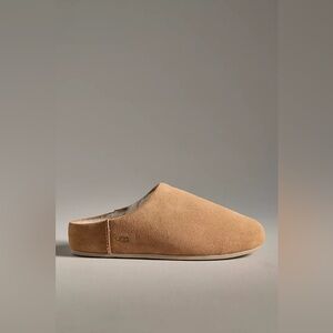 New UGG X Anthropologie Elea Chestnut Slip-On Clogs Shoes sz 8